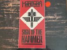 MANOWAR/SIGN OF THE HAMMER 1984 DIX-10 UK 10 RECORD LTD