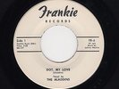 '58 Conn. White DooWop/Teen ALADDINS Dot, My Love/ My Charlene FRANKIE 6 M- HEAR