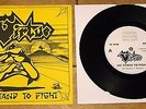 VIRTUE   WE STAND TO FIGHT b/w HIGH TREASON   UK HEAVY METAL NWOBHM 7