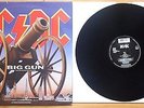 EX/EX  AC/DC BIG GUN - BACK IN BLACK - FOR THOSE ABOUT TO ROCK 12