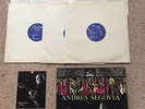 ANDRES SEGOVIA GOLDEN JUBILEE 3x LP BOX SET+1962 TOUR BOOK OZ FESTIVAL CLASSICAL