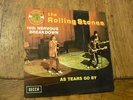 DISQUE 45T.DISQUES DECCA.THE ROLLING STONES. AS TEARS GO BY/NERVOUS BREAKDOWN...