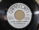 THE ALLMAN BROTHERS BAND black hearted woman/every hungry PROMO 45 southern rock