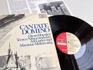 CANTATE DOMINO PROPRIUS PROP 7762 AUDIOPHILE TAS LISTED WITH INSERT  LP NM