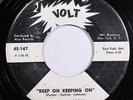 RUBY JOHNSON-KEEP ON KEEPING ON ON VOLT NORTHERN DEEP SOUL 45-M- HEAR