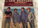 RARE FRENCH BEATLES EP ODEON SOE 3772 YESTERDAY 2nd SLEEVE