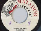 DENNIS BROWN - THINGS IN LIFE - MATADOR ( REGGAE 7 )