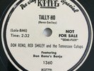Bluegrass 78 DON RENO RED SMILEY Tally-Ho KING Promo E+ HEAR