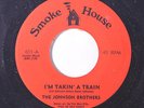 JOHNSON BROTHERS: I'm Takin' A Train / When I Was A Boy 45 rare Funk