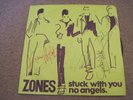 signed ZONES Stuck With You  1978  ZOOM RECORDS  near mint