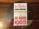 FRENCH BEATLES FRONT INSERT FOR THE LP LES BEATLES 1965 ODEON OSX 228