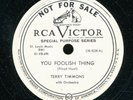 78tk-R&B- RCA Victor 20-4228-Terry Timmons -Promo flex