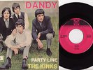 THE KINKS - DANDY / PARTY LINE  1966 german 7