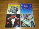 4 vintage NWOBHM compliation LP's METAL FOR MUTHAS 1-2, EXPLOSION, INFERNO