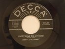 Jimmy & Johnny 45 SWEET LOVE ON MY MIND / IMAGINATION   Decca VG- rockabilly