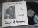 DAYS OF SORROW remembering the days  MINIMAL SYNTH ELECTRONIC PRIVATE LP/ EP 12
