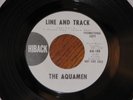  AQUAMEN - LINE AND TRACK - NORTHERN SOUL, MOD, ORIGINAL HIBACK, M- UNPLAYED
