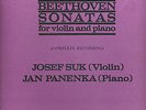Beethoven: Complete violin sonatas   Josef Suk  Jan Panenka  Box 5 LP Supraphon