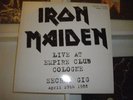 IRON MAIDEN LIVE AT EMPIRE CLUB COLOGNE 29/04/1988 LIMITED EDITION