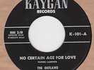 RARE TEEN GROUP The Outlaws – No Certain Age For Love on KAYGAN ?? HEAR ??