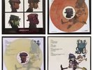 SUPER RARE GORILLAZ DEMON DAYS COLOR VINYL 2 LP Fan Club Press Damon Albarn Blur