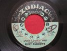 RUBY ANDREWS   JUST LOVING YOU   ZODIAC 1010   RARE NORTHERN SOUL X-OVER 45 RUBY