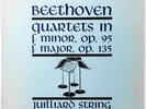 JUILLIARD QUARTET /Beethoven String Quartets / UK Decca-RCA ED1 SB-6534 1G/1G