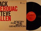 Jack Kerouac Steve Allen Poetry for The Beat Generation LP M (unplayed) Hanover