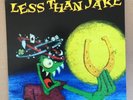 LESS THAN JAKE Losing Streak Mustard Yellow Vinyl Record LP /300 Sold Out