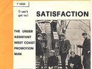 SOLO COPERTINA - COVER ONLY - ROLLING STONES - Satisfaction (giallo ocra) - ITA