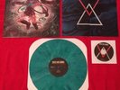 COHEED AND CAMBRIA THE AFTERMATH: DESCENSION TURQUOISE MARBLE LP RARE