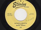 '56 STARDAY Honky-Tonk C&W SONNY BURNS Satan's A-Waitin/Girl Of Streets M- HEAR