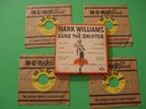 RARE, 1954, HANK WILLIAMS, 45  BOX SET 
