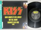 KISS UH ALL NIGHT HEAVEN'S ON FIRE(LIVE) POLYDOR R15R-2005 Japan OBI Vinyl 12