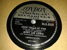 JERRY LEE LEWIS : GREAT BALLS OF FIRE / MEAN WOMAN BLUES.  UK.78rpm (1957)