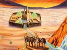 MANILLA ROAD - Crystal Logic - Vinyl-LP - blue Vinyl
