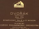 CZECH PHILHARM. ORCH. & TALICH Dvorak: Symphony No. 2 D Minor/D-moll Op. 70 A202