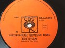 BOB DYLAN - Subterranean Homesick Blues 7' New Zealand Single FREE POST