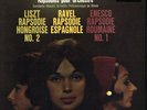 EMI ASDF-635 LISZT RAVEL ENESCU Rhapsodies SILVESTRI French S/C Stereo NM $4 S&H