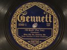78 RPM --  Sioux City Six (Bix Beiderbecke), Gennett 5569, EE+  Jazz