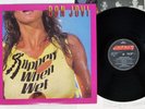 BON JOVI SLIPPERY WHEN WET MERCURY 28PP-1025 Japan Vinyl LP