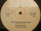 Flick Wilson Keep The Troubles Down Killer Roots 12