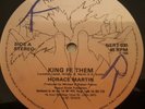 Horace Martin King Fe Them Killer Mid 80's Roots 12