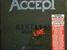 ACCEPT - RESTLESS AND LIVE , RED/WHITE VINYL BOX , LIm. 300