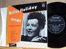 Billie Holiday - sings - orig. 1950er NL Philips B 07650 R   10