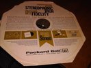 PACKARD BELL SPACE AGE STEREO,HI-FI DEMONSTRATION RECORD WITH CHANGER INSERT