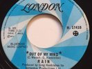 NORTHERN SOUL Rain OUT OF MY MIND London 45 very rare Canadian pressing