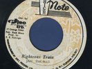 1966 JAH THOMAS-RIGHTEOUS TRAIN-HIGH NOTE-OVER CULTURE'S THIS TRAIN-REGGAE 45 7