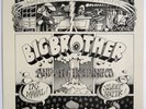 Janis Joplin/Big Brother And The Holding Company - Concert Poster 1968 Original.