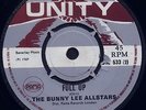 BUNNY LEE ALLSTARS Hook Up / Full Up Original UK 7” SKINHEAD REGGAE SKA MOD 1969